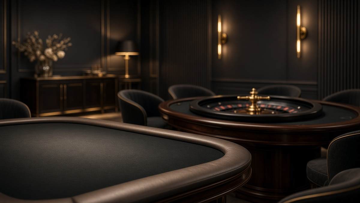Salon de jeux CafeDeMesseFR avec tables de casino